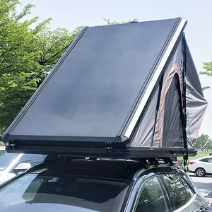 4x4 SUV universale di alta qualità auto campeggio tenda da esterno Hard Shell tende da tetto per eventi tenda da tetto per auto in alluminio all'aperto