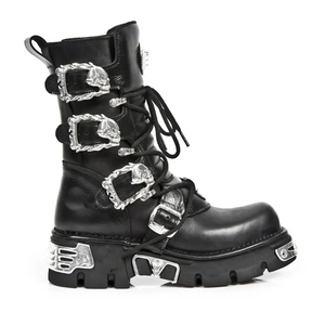 Botas Chelsea de Cuero Estilo Británico para Hombre, Invierno 2023, Botas Vintage de Caballero, Zapatos Unisex para Hombre, Tallas Grandes - Product Image 1