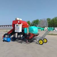 Presse à balles hydraulique pour ensilage de grande taille, capacité 500 kg+, compacteur de fourrage haute densité pour la production d'aliments commerciaux