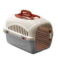 Cage de transport rigide légère et portable pour animaux de compagnie, capacité 5 kg, pour chats et chiens, gain de place, pour fournitures pour animaux de compagnie