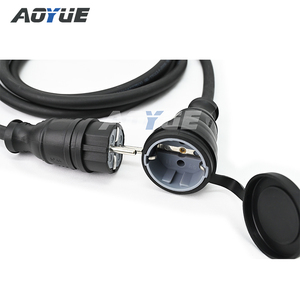 ปลั๊ก EU Schuko 16A 250V สายต่อพ่วงสำหรับงานกลางแจ้ง ยาว 2.5 เมตร สายไฟยางกันน้ำ IP44 สำหรับงานอีเว้นท์ให้เช่า ไฟส่องสว่าง - Product Image 4