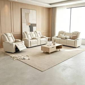 Sofá Reclinable Eléctrico Multifuncional Inteligente Frank Ultimate con Función de Carga Inalámbrica, Ideal para una Vida Cómoda - Product Image 1
