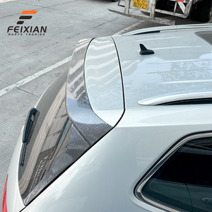 Pour Volkswagen <span class=keywords><strong>Tiguan</strong></span> <span class=keywords><strong>MK2</strong></span> 2017-2023, spoiler arrière latéral de toit en ABS carbone de haute qualité, ligne <span class=keywords><strong>R</strong></span>, tuning FEIXIAN - Product Image 4