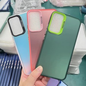 Custodia di lusso Laser Aurora opaca IMD per <span class=keywords><strong>Realme</strong></span> 14 PRO PLUS C75 C11 C63 C65 C67 GT5 Pro C17 C31 C53 custodia posteriore - Product Image 4