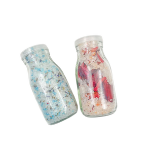 NATTH OED/ODM Etiqueta personalizada <span class=keywords><strong>Sal</strong></span> de bañ<span class=keywords><strong>o</strong></span> envasada en vidrio 100% <span class=keywords><strong>Sal</strong></span> de remojo Rosa vegetariana para la desintoxicación del cuerpo - Product Image 6