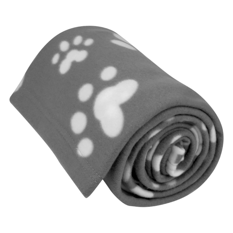 Подгонянное печатное теплое Флисовое одеяло с принтом лапы, мягкое одеяло для кровати, коврик для домашних животных, собак, кошек, лап, Флисовое одеяло, коврик