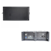 Sistema de Sonido Profesional Compacto HDL-28A con Altavoces Activos de Línea de 8 Pulgadas, para Iglesias y Pequeños Eventos en Vivo, con DSP