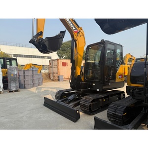 Miniexcavadora Sany SY55U Usada de Segunda Mano en Buenas Condiciones - Product Image 2