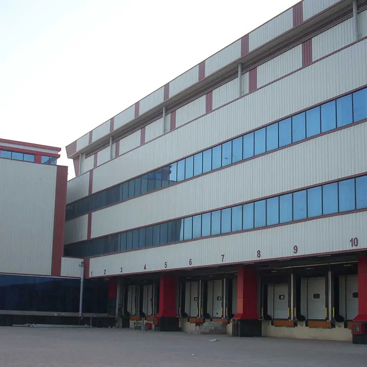 Multi-story Insulated Steel Buildings Prefabricated Steel Structure Hall Mainly Used for Hotel