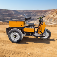 Remorque de transport électrique tractable YUANHAO 60V 4000W avec moteur, capacité de remorquage 3000kg, 6 batteries 12V100Ah, 450kg pour le transport entrepôt