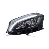 Luces para Auto Benz W176, Lentes de Proyector para Faros Delanteros Clase A A180 A200 A250, Faros LED con Luces de Circulación Diurna y Señales de Giro