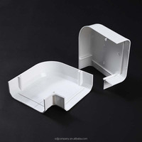 Cache-câbles en PVC moulé par injection pour conduits d'air de climatisation (HVAC) mini-split, usage industriel et domestique, Chine