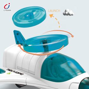 Chengji Space Saucer lanzador juego niños deporte al aire libre juego educativo eyección avión pop-up platillo volador Juguetes - Product Image 3