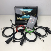 Herramienta de Diagnóstico AGCO 4X4 VCI, Dongle USB, Compatible con K-line WIFI para AGCO SISU Power WinEEM4 EDT FENDT FenDias, Laptop Getac