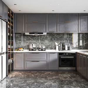 Personalizzare Porte Cassetto Fronti Per Armadi Wardrobs Isola <span class=keywords><strong>Cucina</strong></span> di Cemento E di <span class=keywords><strong>Legno</strong></span> - Product Image 2