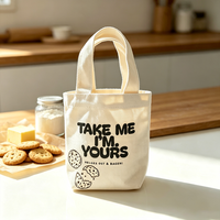 Groothandel Bulk Bakkerij Koekjes Recycleerbare Boodschappentas Biologische Canvas Katoenen Tote Bag Fabrikant Op Maat