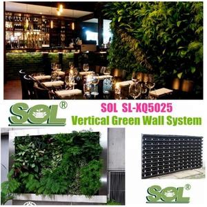 Jardín Vertical Artificial, Pared Verde con Autorriego, Macetas de Plástico PP para Plantas y Flores - Product Image 4