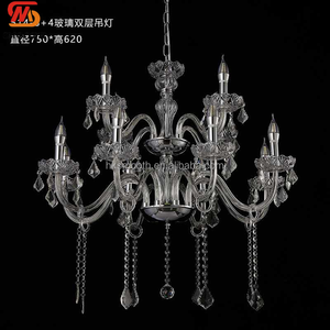 SMOOTH Sparkling Curved Silver Frame Crystal Chandelier Hanging <b>Ceiling</b> Light <b>Wedding</b> Venue <b>Decor</b> - Product Image 2