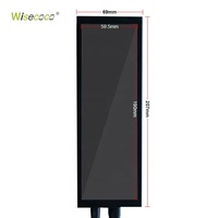 Pantalla LCD TFT Tipo Barra de 7.84 Pulgadas, 400*1280, Tamaño Personalizado, Monitor Full HD, USB SPI IPS, Pantalla Portátil Alargada Tipo Barra