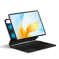 Housse de protection robuste pour clavier magnétique sans fil antichoc en cuir pour tablette pour Honor MagicPad 2/MagicPad 13 pouces