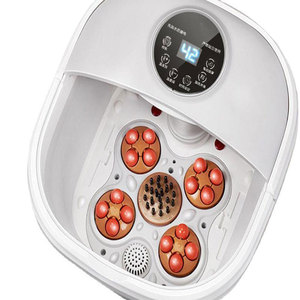 Máquina de masajeador de pies de Spa portátil Cubo de remojo Burbujas Pie Spa Máquina de masajeador de baño de pies plegable - Product Image 2