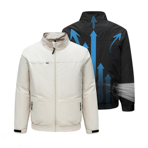 <strong>Summer</strong> Outdoor Smart Cooling Clothes Heatstroke Prevention Workwear Refrigeration Air Conditioning Fan <strong>Jacket</strong> for Women <strong>Men</strong> - Product Image 1