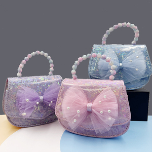 Baby Gift Bow Princess Candy Crossbody <b>Bag</b> Fashion <b>Mini</b> Shoulder Handbag Kids Coin Purse Wholesale - Product Image 1