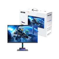 Moniteur d'ordinateur PC 27 pouces, moniteur 4K, écran Retina, moniteur de jeu, moniteur LCD plat, Freesync G-Sync avec support réglable en hauteur