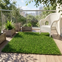 Gazon artificiel d'extérieur et d'intérieur pour les terrains de jeux de jardin, gazon de football de haute qualité, durable, imperméable, aménagement paysager de jardin