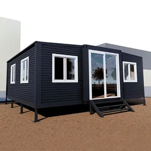 Expandable Container Home Prefab 20FT Modular Foldable Portable Tiny Restaurant or shop for outdoor or park