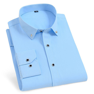 2024 ใหม่ผู้ชายภาษา<span class=keywords><strong>ฝรั่งเศส</strong></span>คํา Cufflinks เสื้อแขนยาวลําลองชายยี่ห้อเสื้อ SLIM FIT ภาษา<span class=keywords><strong>ฝรั่งเศส</strong></span>คําชุดเสื้อ - Product Image 2