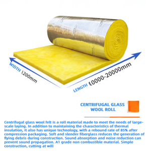 <span class=keywords><strong>Laine</strong></span> <span class=keywords><strong>de</strong></span> <span class=keywords><strong>verre</strong></span> pour toiture <span class=keywords><strong>de</strong></span> bâtiment moderne, plaque carrée 120 mm, écologique, sans formaldéhyde, ignifuge, isolation 5 ans - Product Image 3
