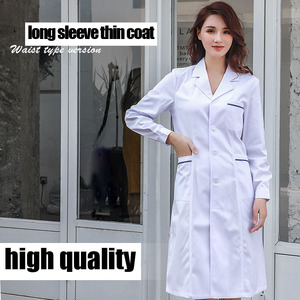 Divisa Ospedaliera Personalizzata all'Ingrosso, <span class=keywords><strong>Camice</strong></span> Bianco Sottile, Abbigliamento per Medici, Infermieri, Dentisti, Estetisti e Laboratori - Product Image 3