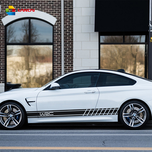 Adesivi a strisce lunghe per <span class=keywords><strong>Auto</strong></span> con minigonne laterali per <span class=keywords><strong>Auto</strong></span> adesivi per lo Styling sportivi da corsa - Product Image 4
