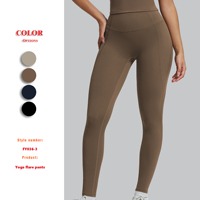 XW-FY036-3 Vêtements de sport amincissants, vêtements de sport tendance, yoga, course à pied, vêtements de sport décontractés, leggings unis pour femmes, haute qualité