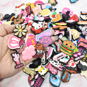 Nhà máy nóng bán hàng mới đến Cá nhân hoá tùy chỉnh Giày quyến rũ rau và trái cây loạt DIY Giày quyến rũ - Product Image 2