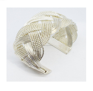 Hot Sale New Cheap Fashion Wide <b>Cuff</b> <b>Silver</b> Bangle Jewelry celebrity inspired New <b>Silver</b> Plated Jewelry <b>Bracelet</b> - Product Image 2