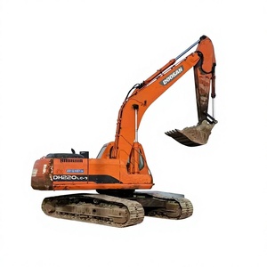 Excavadora Usada Original Fabricada en Corea, 22 Toneladas, Doosan DH 220 LC-7, 220, 220LC, 225, 300 en Buen Estado, Bajo Precio, Bajo Costo - Product Image 1