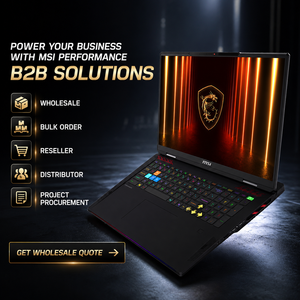 Portátil para juegos MSI Raider 18 Pro AI 2025 con Intel Ultra 9, AMD R9, 64 GB, SSD de 4 TB, RTX 5090, pantalla Mini LED AI de 18 pulgadas, 3.8K, 120 Hz - Product Image 2