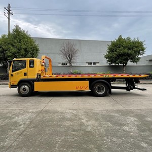 Ready to Ship FAW 4x2 <b>Flatbed</b> Tow <b>Truck</b> Slidebed Wrecker 3 Ton 5 Ton Rollback Recovery <b>Truck</b> with Winch - Product Image 5