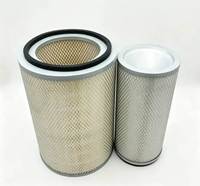 Produsen elemen Filter udara truk berat PA2562 PA2563