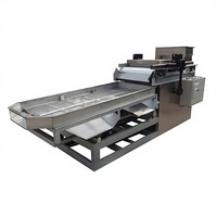 Machine à hacher les noix entièrement automatique en acier inoxydable pour noisettes, noix de cajou, graines de soja avec moteur, tension/puissance personnalisables