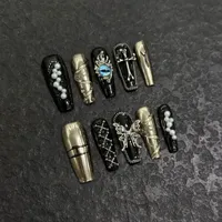 Faux Ongles de Luxe Faits Main à Coller 2025 – Nouvelle Collection Tendance, Couverture Complète, Réutilisables, en Acrylique – Fournisseur