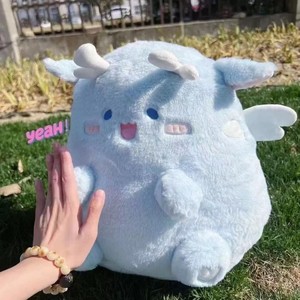 Jouets en peluche en gros, <span class=keywords><strong>dragon</strong></span> en peluche personnalisé avec des ailes pour enfants, compagnon de sommeil, décoration de la maison - Product Image 4