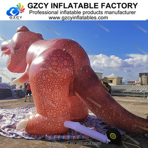 Ballon gonflable de Noël personnalisé à la vente chaude, modèle de dinosaure et de <span class=keywords><strong>Godzilla</strong></span>, impression UV, décoration publicitaire - Product Image 2