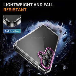 Étui de téléphone Bluechip antichoc, design sportif, TPU + acrylique, avec logo imprimé pour A55 - Product Image 5