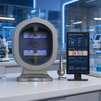 Máquina Profesional de Análisis Facial de Piel con IA, Escáner de Piel con Sistema de Gestión de Salud Cutánea, Dispositivo de Imagenología para Salón de Belleza