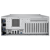 Chassis Rak HPC-7485-20RX 4U dengan 8 Tray Drive 3.5" Hot-Swap, Mendukung Motherboard EATX/ATX, PSU 2000W, Prosesor AMD EPYC