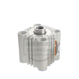 Taiwan CHANTO hydraulic cylinder HDR40/50/63X20 thin aluminum alloy hydraulic cylinder with magnetic oil cylinder