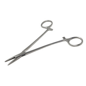 Mecanismo de Bloqueo para Agujas Quirúrgicas Veterinarias, para Procedimientos de Sutura, Pinza Reutilizable de Acero Inoxidable para Sujetar Agujas - Product Image 1